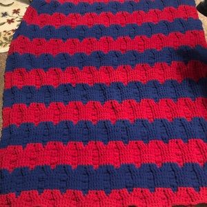 Oversized throw blanket